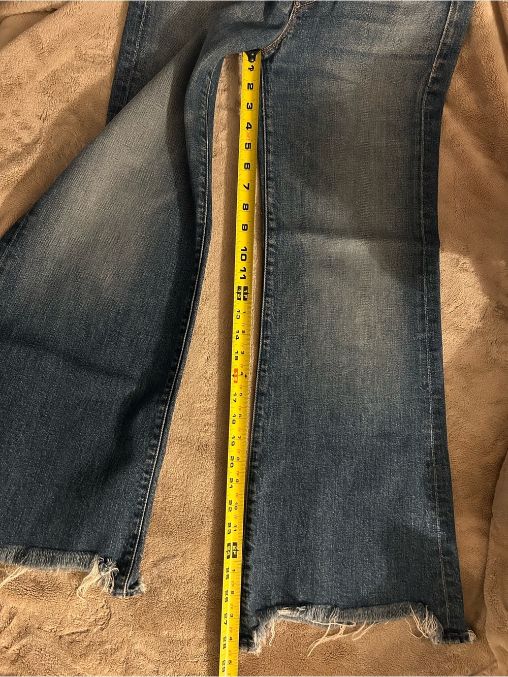 🩷💛MOTHER Denim The Tomcat Roller Chew Jeans in The Sweetest Treat fits like 28💛🩷 - Picture 7 of 16